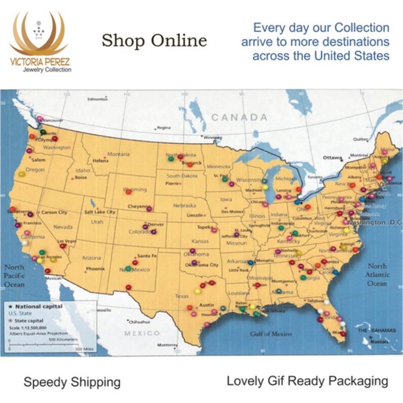 Dangle & Drop Hoop Earrings - Picture 8 of 8